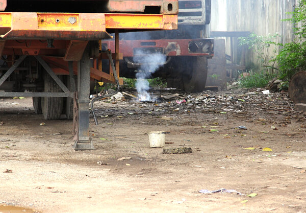 Burning Rubbish
